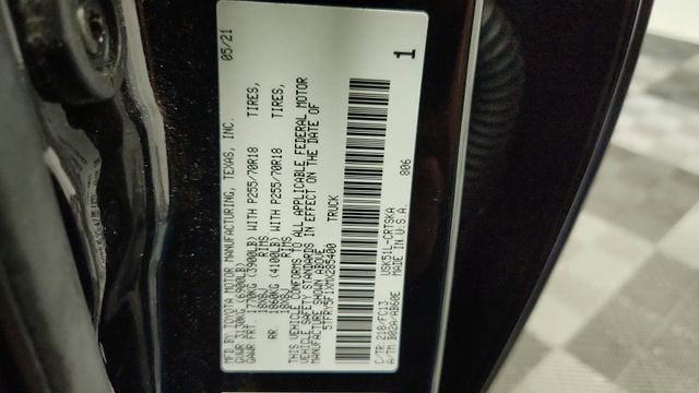 2021 Toyota Tundra 2WD SR