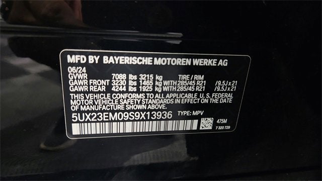 2025 BMW X7 xDrive40i