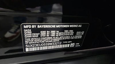 2025 BMW X5 xDrive40i