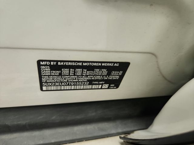 2026 BMW X5 xDrive40i