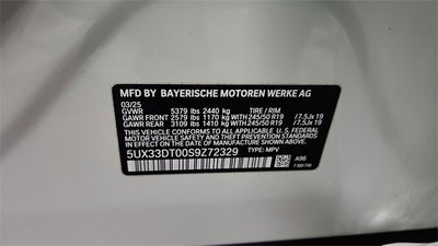 2025 BMW X4 xDrive30i