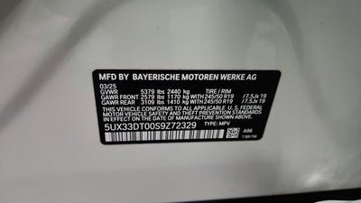 2025 BMW X4 xDrive30i