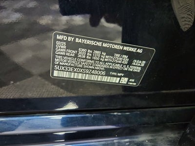 2025 BMW X6 xDrive40i