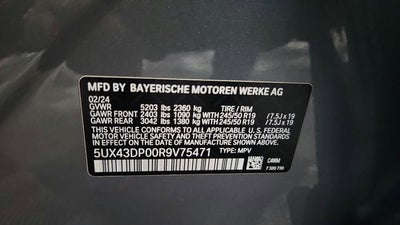 2024 BMW X3 sDrive30i