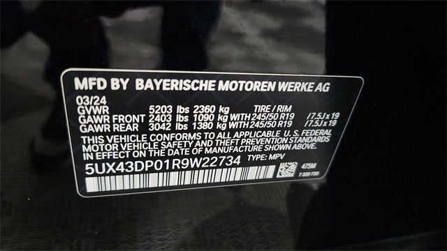 2024 BMW X3 sDrive30i