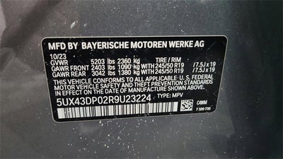 2024 BMW X3 sDrive30i