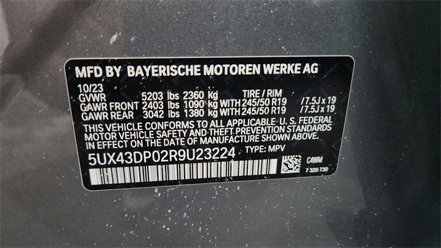 2024 BMW X3 sDrive30i