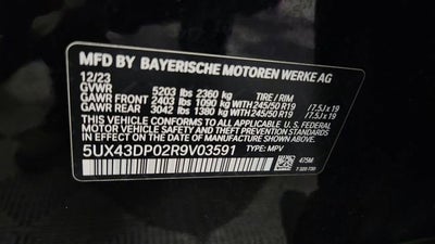 2024 BMW X3 sDrive30i