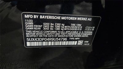 2024 BMW X3 sDrive30i