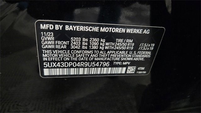 2024 BMW X3 sDrive30i