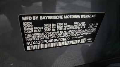 2024 BMW X3 sDrive30i