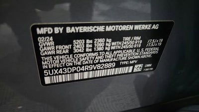 2024 BMW X3 sDrive30i