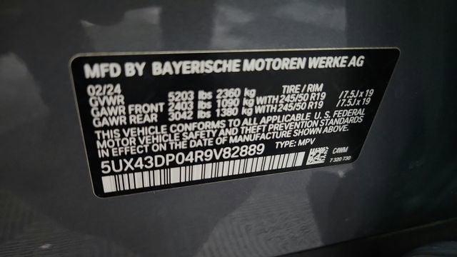 2024 BMW X3 sDrive30i