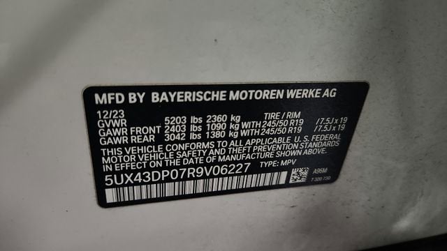 2024 BMW X3 sDrive30i
