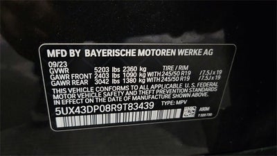 2024 BMW X3 sDrive30i