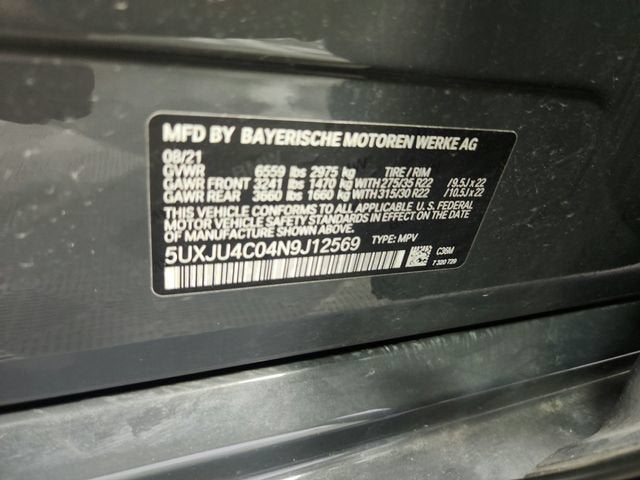 2022 BMW X5 M50i