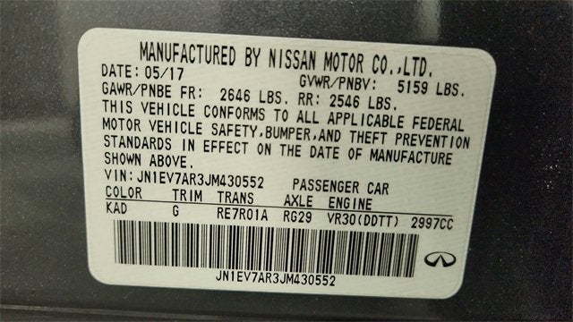 2018 INFINITI Q50 3.0t LUXE