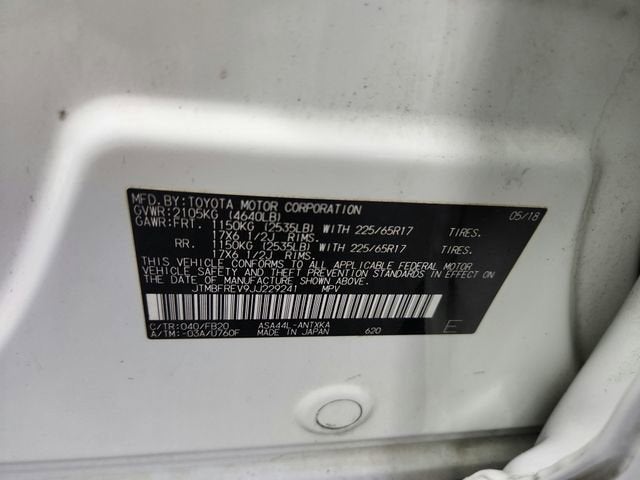 2018 Toyota RAV4 LE