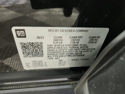 2024 Chevrolet Trax 1RS