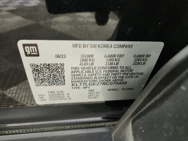 2024 Chevrolet Trax 1RS