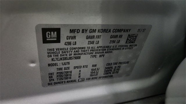 2018 Chevrolet Trax LS