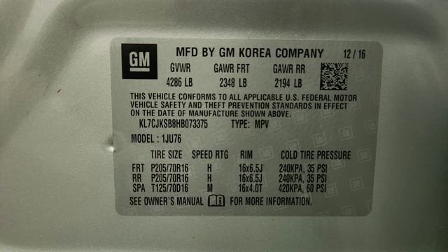 2017 Chevrolet Trax LS