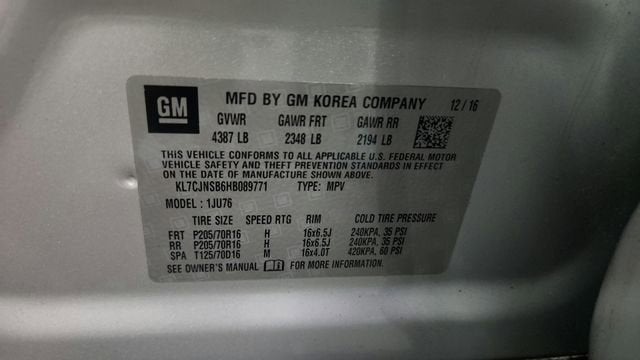 2017 Chevrolet Trax LS