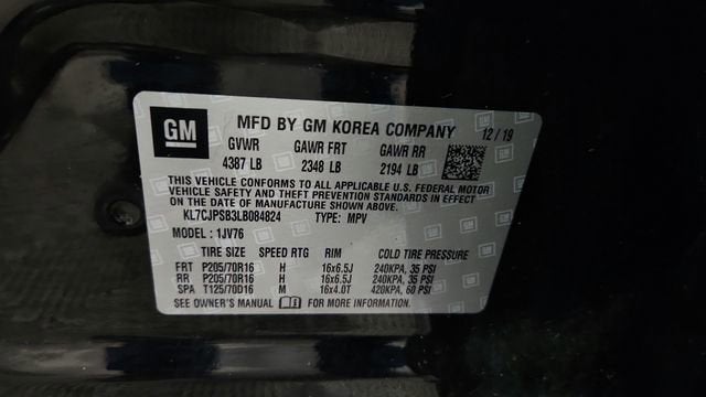 2020 Chevrolet Trax LT