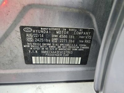 2015 Hyundai Sonata Hybrid Base