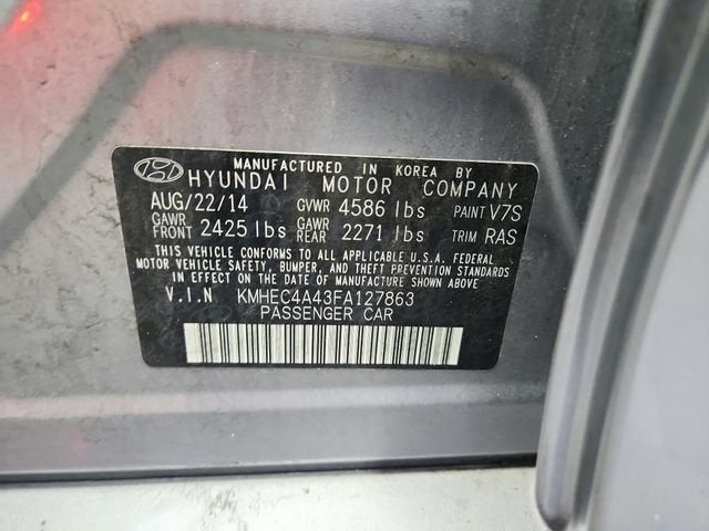 2015 Hyundai Sonata Hybrid Base