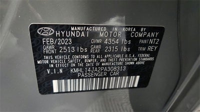 2023 Hyundai Sonata SEL