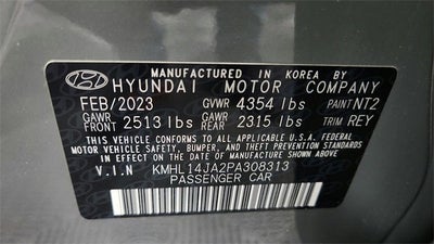 2023 Hyundai Sonata SEL