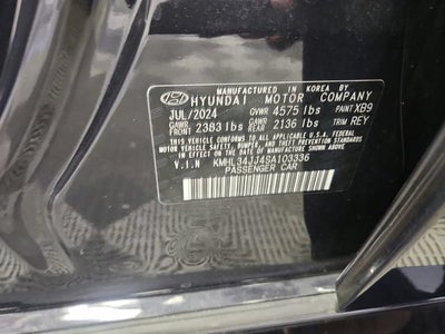 2025 Hyundai Sonata Hybrid SEL