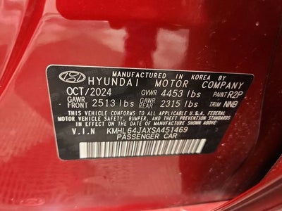 2025 Hyundai Sonata SEL