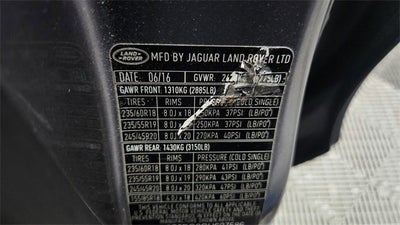 2016 Land Rover Discovery Sport HSE LUX