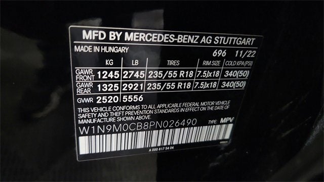 2023 Mercedes-Benz EQB EQB 250+