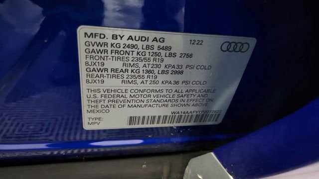 2023 Audi Q5 Sportback S line Premium