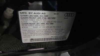 2022 Audi Q5 Sportback S line Premium Plus