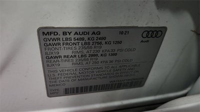 2022 Audi Q5 Sportback S line Premium Plus