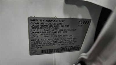 2022 Audi Q3 S line Premium