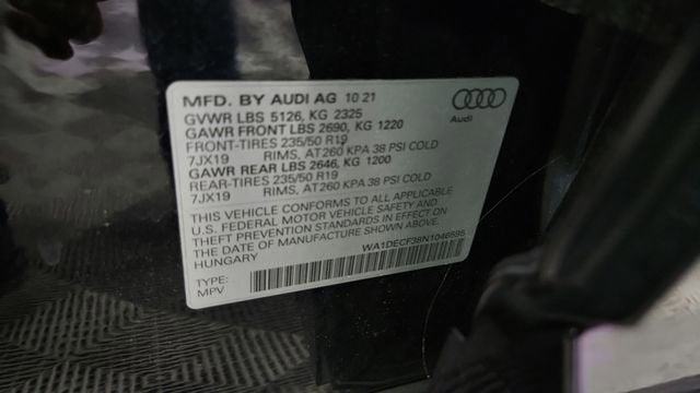 2022 Audi Q3 S line Premium