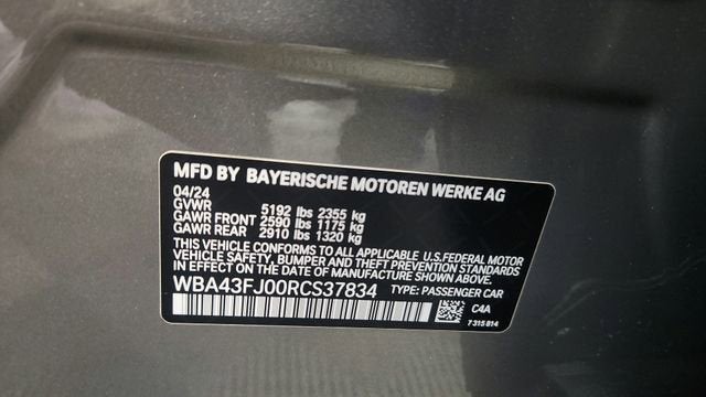 2024 BMW 5 Series 530i