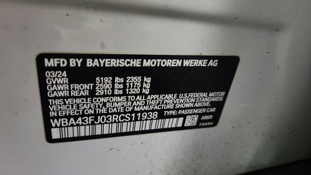 2024 BMW 5 Series 530i