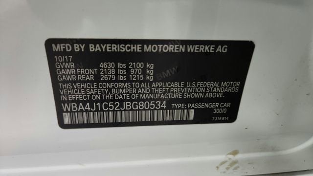 2018 BMW 4 Series 430i