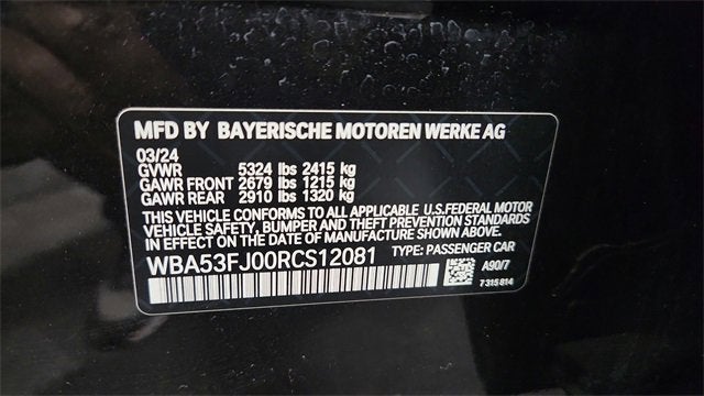 2024 BMW 5 Series 530i xDrive