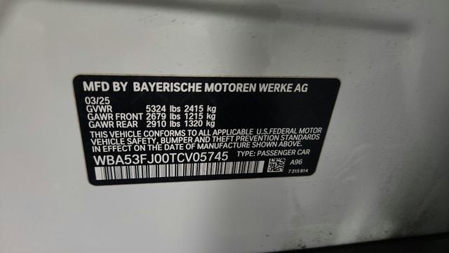 2026 BMW 5 Series 530i xDrive