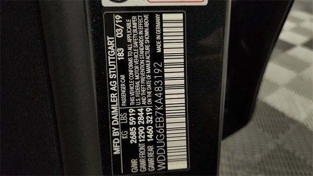 2019 Mercedes-Benz S-Class S 450