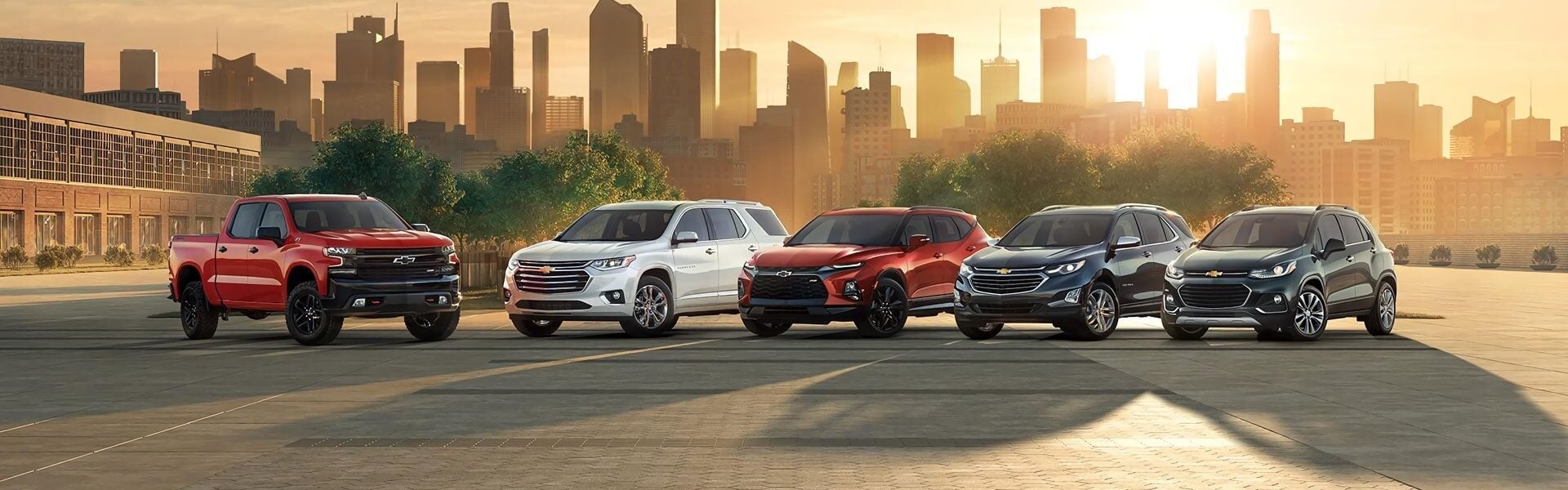 Compare Chevrolet Trax, Equinox, and Traverse SUVs